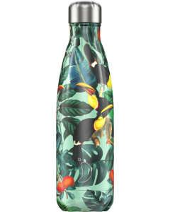 Chilly's Bottle "Tropical Toucan", Trinkflasche 500 ml.