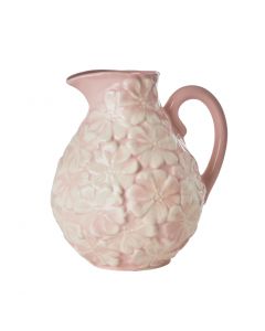 Ceramic Flower Jug in Perfect Pink von RICE 5 Liter.