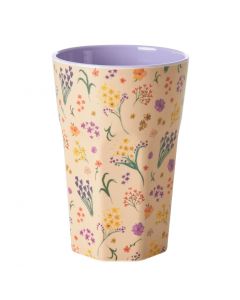 Rice Melamin Latte-Becher Wild Flower Print.