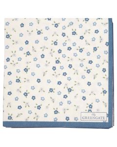 GreenGate Papierservietten klein 20 Stk. Elise white.