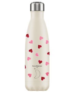 Chilly's Bottle "Emma Bridgewater Hearts", Trinkflasche 500 ml.