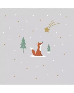 Papierservietten Fuchs, 20 Stk. 33 x 33 cm.